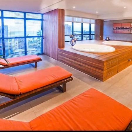 Luxo 1406 - Quarto E Sala Com Varanda Frente Mar Ponta Verde Maceió 外观 照片
