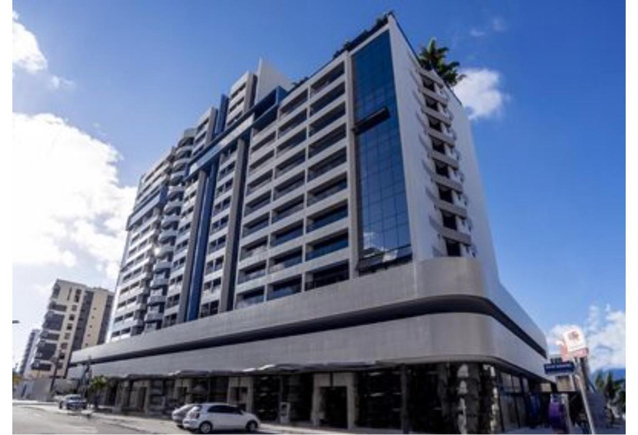 Luxo 1406 - Quarto E Sala Com Varanda Frente Mar Ponta Verde Maceió 外观 照片
