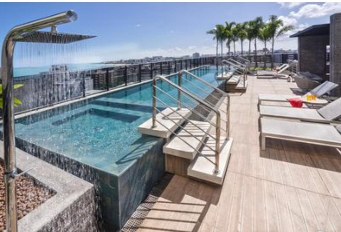 Luxo 1406 - Quarto E Sala Com Varanda Frente Mar Ponta Verde Maceió 外观 照片