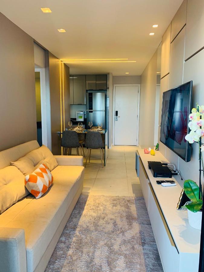 Luxo 1406 - Quarto E Sala Com Varanda Frente Mar Ponta Verde Maceió 外观 照片