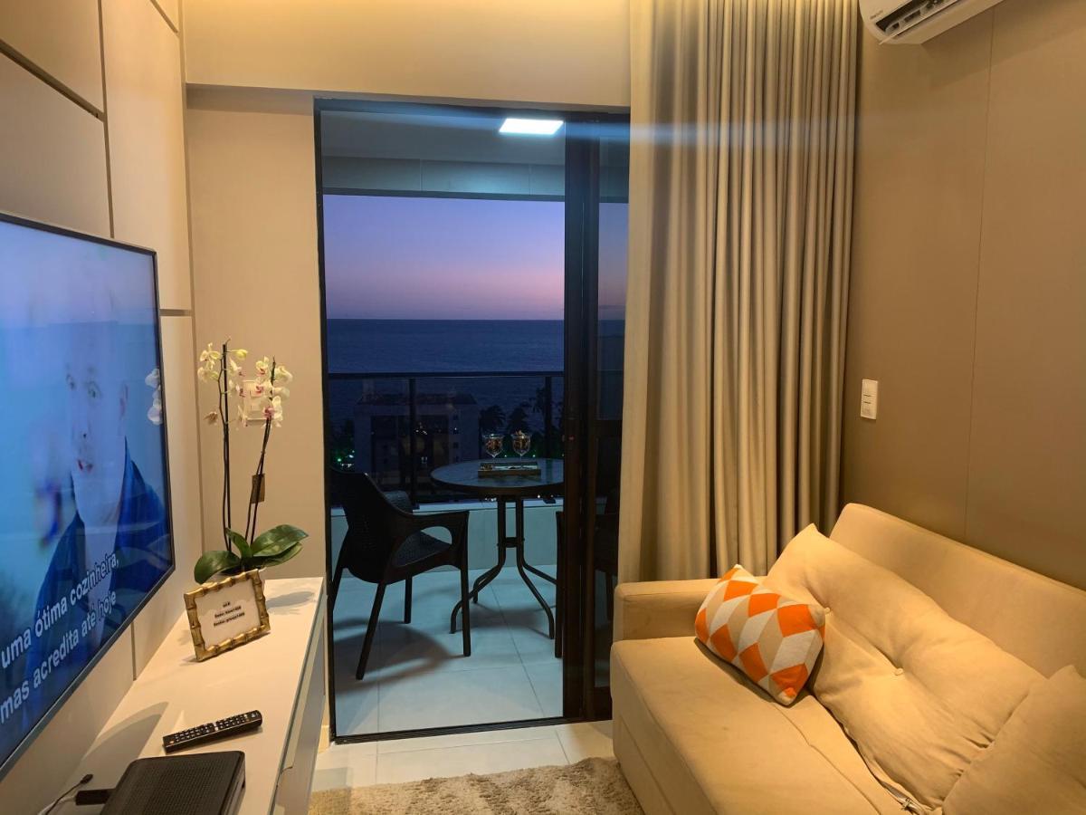 Luxo 1406 - Quarto E Sala Com Varanda Frente Mar Ponta Verde Maceió 外观 照片
