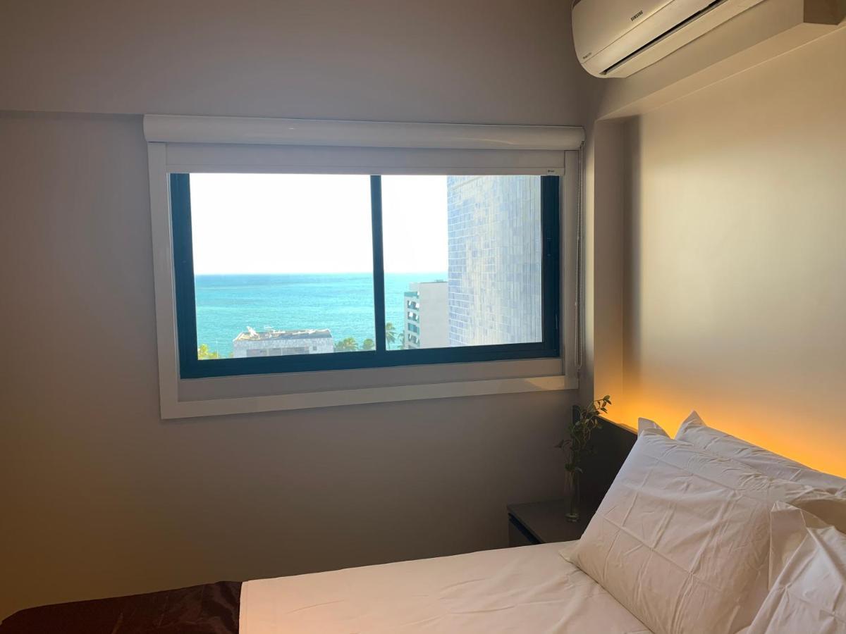 Luxo 1406 - Quarto E Sala Com Varanda Frente Mar Ponta Verde Maceió 外观 照片